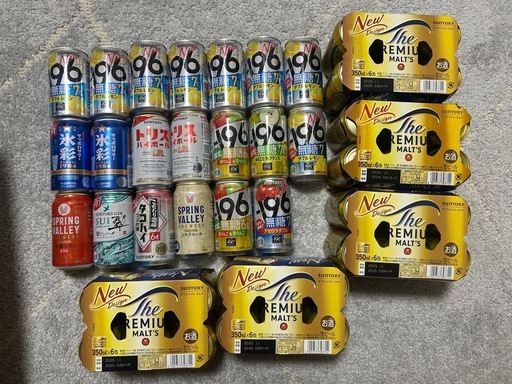 サントリー プレミアムモルツ 350ml 6缶パック 5個セットとお酒まとめ売り