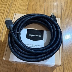 amazon basics HDMIケーブル4.6mの画像