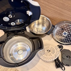 SHARP ヘルシオ 自動調理鍋　ホットクック KN-HW16D 2019年製の画像