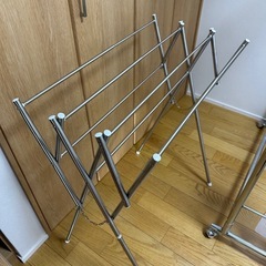伸縮物干し　ニトリの画像
