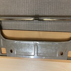 トヨタ純正　ナンバーフレームの画像