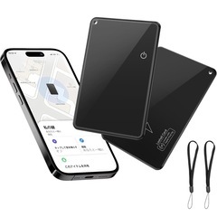 Air-Tag ウォレットトラッカーカード 2枚セット Apple認証 Find My対応 財布/バッグ用の画像