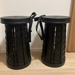 万博イスで話題の折りたたみイス✖️2　の画像