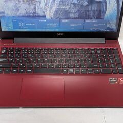 🎑NEC🌟Lavie🌟NS300R🌟高機能美品赤🌟Ryzen🌟SSD256GB🌟WIN11🌟Office2021の画像