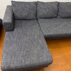 3人がけソファー (右、左と向き変えれます)の画像