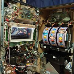 【直接引取】アイドルマスター パチスロ筐体【コイン不要機付】の画像