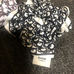 Christian Dior ディオール シュシュ 2点セットの画像
