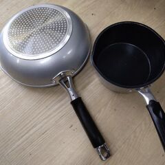 フライパン　鍋　2点セット 　の画像