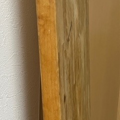IKEA キッチンアイランドの上の木の板のみの画像