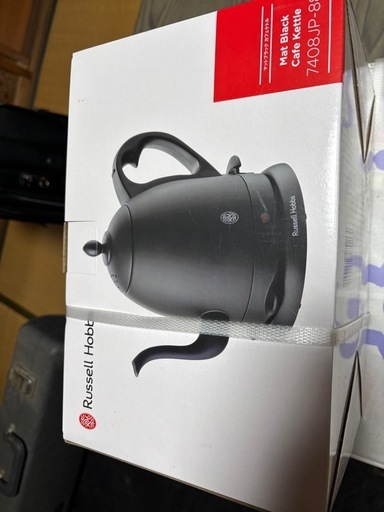 Russell Hobbs マットブラック カフェケトル 7408JP-88