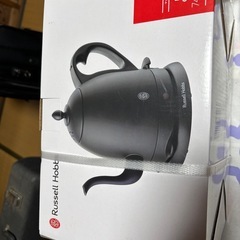 Russell Hobbs マットブラック カフェケトル 7408JP-88の画像