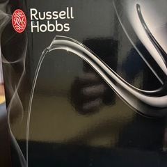 Russell Hobbs マットブラック カフェケトル 7408JP-88の画像