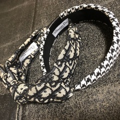 Christian Dior ディオール カチューシャ 2点セットの画像