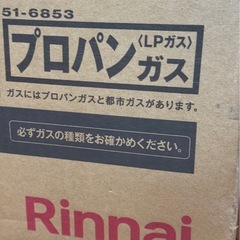 RINNAI•グリル付きがステーブル・プロパン(LP)ガス ・　グレーメタリックの画像
