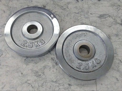OETT308-100J ■【まとめ】FIGHTING ROAD ファイティングロード ダンベル ダンベル プレート 5kgx2 / 2.5kgx4/トレーニング筋ト レ /k