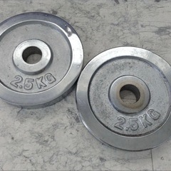 OETT308-100J ■【まとめ】FIGHTING ROAD ファイティングロード ダンベル ダンベル プレート 5kgx2 / 2.5kgx4/トレーニング筋ト レ /kの画像
