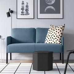 ほぼ新品　早めに取りに来て欲しいです IKEA ソファ　ブルー　青の画像