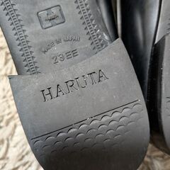 HARUTA　黒　23センチ　ローファー　の画像