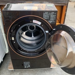 東芝 TOSHIBA ZABOON ドラム式洗濯乾燥機 洗濯12kg 乾燥7kg 右開き 斜型 温水抗菌ウルトラファインバブル洗浄 TW-127X9R 2020年製 の画像