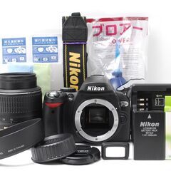 シンプル操作で綺麗な写真が撮れる♪Nikon D40X 届いてすぐ使えるセットの画像
