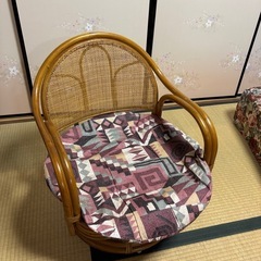 【話し中】🔹　藤の椅子の画像
