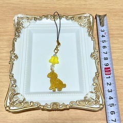 いぬのストラップ 2個セットの画像