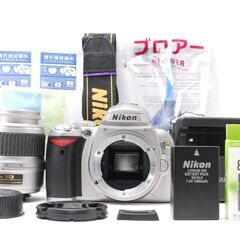 【美品】希少カラー一眼レフデビュー Nikon D40 スマホ転送 シンプル操作の画像