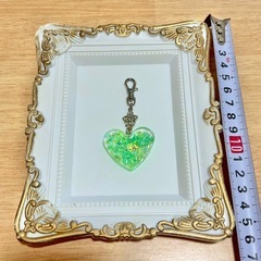 ハートのキーホルダーの画像