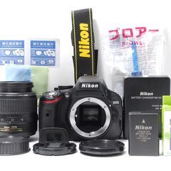 【美品】初心者にも扱いやすい高画質 Nikon D5100 軽量で持ち運びも快適の画像