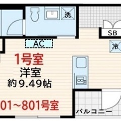 🏢安心の叶えRoom✨『1R』墨田区緑✨敷金礼金無料💰✨人気のペ...