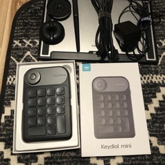 【本日お昼頃まで】huion kamvaspro13とkeydialminiの画像