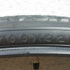 ★７００×３２Ｃ★タイヤ＋チューブ２本set★９分山★の画像