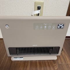山善　セラミックファンヒーターの画像
