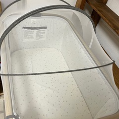折り畳みベビーベッド　蚊帳付き　HZDMJの画像
