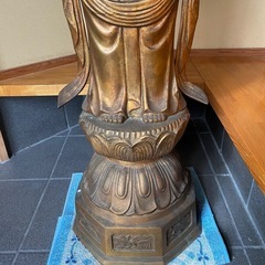 仏像　阿弥陀如来像　青銅製の画像
