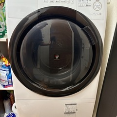 SHARP ドラム式洗濯機　ES-S7Gの画像