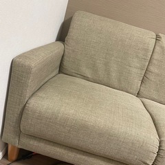 2人掛けソファー　の画像