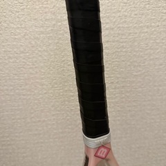 硬式テニスラケット ボール付きの画像