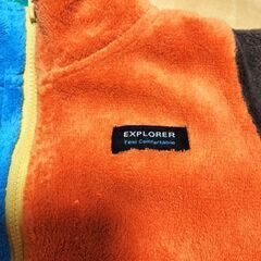 エクスプローラー　フリースパーカー　80サイズの画像