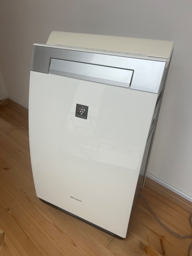 SHARP加湿空気清浄機ハイグレードモデルプラズマクラスター25000ホワイトKI-JX75-W