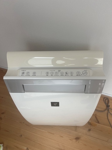 SHARP加湿空気清浄機ハイグレードモデルプラズマクラスター25000ホワイトKI-JX75-W