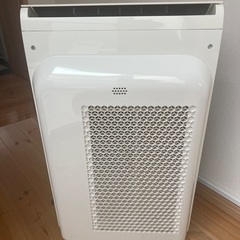 SHARP加湿空気清浄機ハイグレードモデルプラズマクラスター25000ホワイトKI-JX75-Wの画像