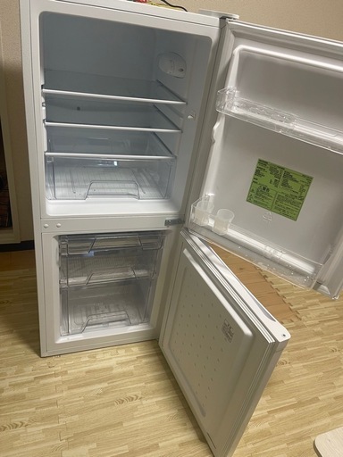 週末限定値下げ‼️【状態◎】アイリスオーヤマノンフロン冷凍冷蔵庫 142L ホワイト