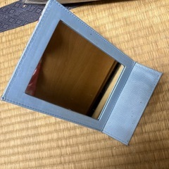 花柄 自立 鏡🪞の画像