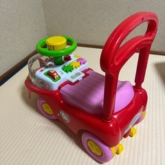 キティちゃん子供用かーとカートの画像