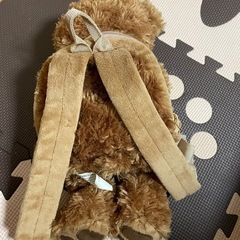 クマさんリュックの画像