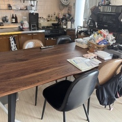 ダイニングテーブル&椅子4脚セットの画像