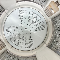 610 日立　縦型洗濯機　家庭用　ホワイトカラー　関東　東京　神奈川　保証込みの画像