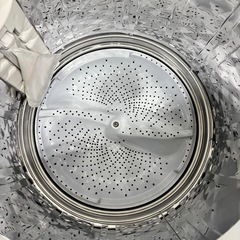 624 シャープ　大型洗濯機　乾燥付　家庭用　配送設置無料　保証込みの画像
