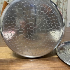 アルミ寸胴鍋　ガス火用　未使用品
の画像